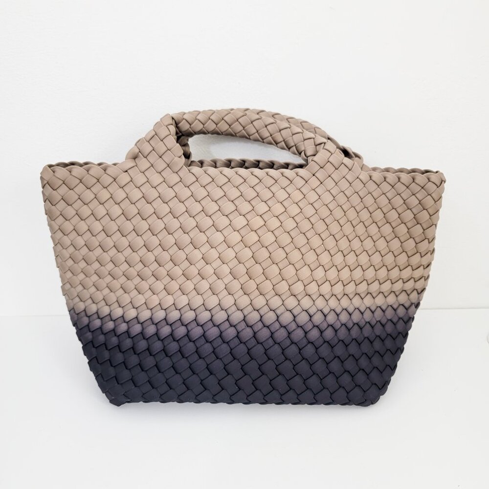 Naghedi St. Barth's Black Sand Dip Dye Mini Tote - Picture 2 of 7